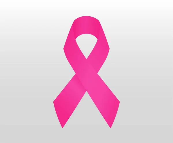 Breast cancer awareness symbol. Breast Cancer Day. — Vector de stock