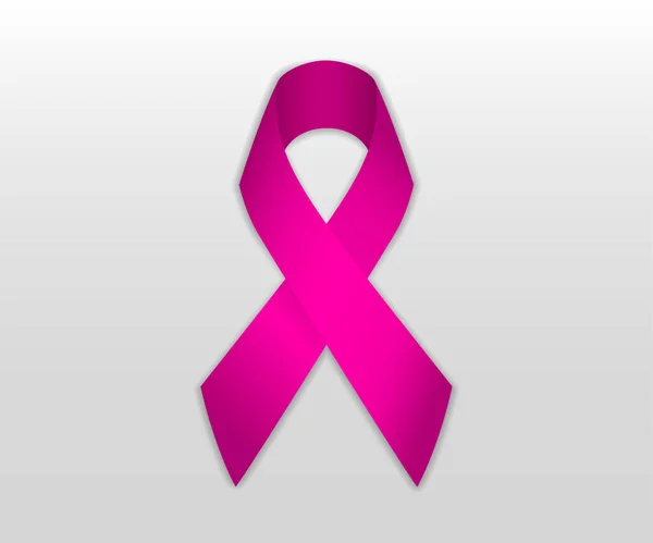 Breast cancer awareness symbol. Breast Cancer Day. — Vector de stock