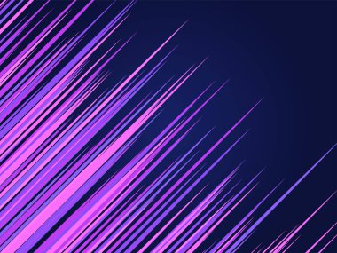 Neon background. Neon rays. Abstract space background. Comic. Energy or speed concept. Neon Light. Laser rays. Night sky. Speed motion, power concept. Vector illustration