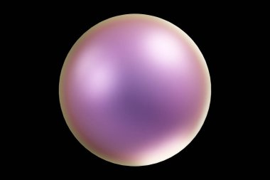 Holografik 3D şekil. İnci renkli küre ya da top. Geometrik şekil. Geometrik ilkel. 3d oluşturma.