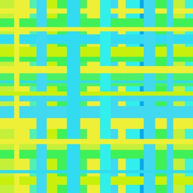 seamless yeşil geometrik doğrusal modeli. sonsuz arka plan