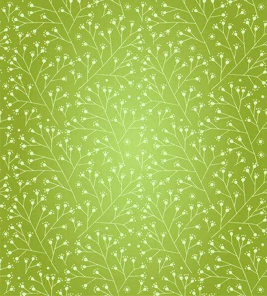 Padrão sem costura floral colorido. Contraste a textura do tecido com árvores decorativas. Fundo bonito com folhas para cortinas, roupas, impressões, papéis de parede, pacotes — Vetor de Stock