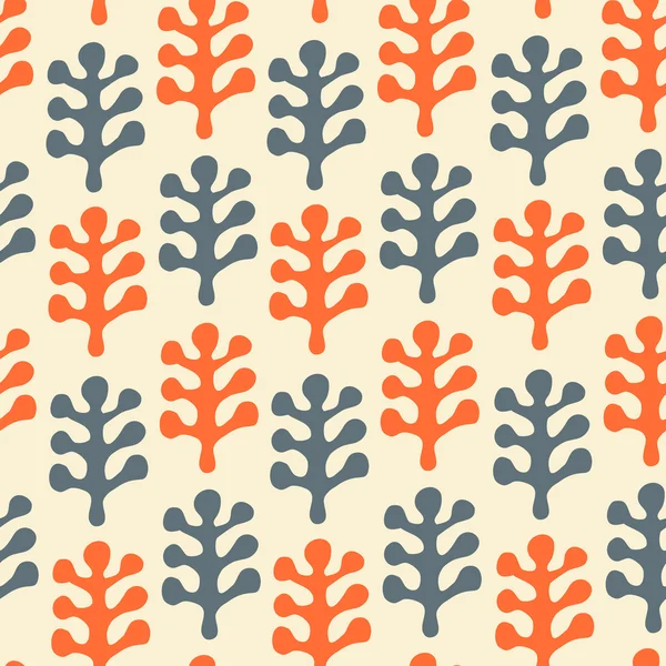 Bloemmotief. decoratieve abstracte achtergrond. Doodle textuur. veld. eindeloze bloemmotief, sjabloon voor ontwerp en decoratie textiel, papier, achtergronden, pakket het verpakken — Stockvector