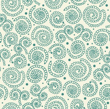 soyut spiral desenli. etnik unsurlar ile sorunsuz dekoratif arka plan