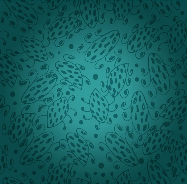 抽象的な創造的なシームレスなパターン。手描きの線形詳細の背景。微生物。インドのカラフルな飾り — ストックベクタ