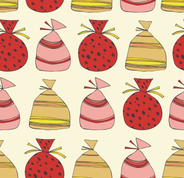 Vintage retro Noel kartı. Kış elemanları Tasarım sanat, el sanatları, hediyeler için. Dekoratif çuval