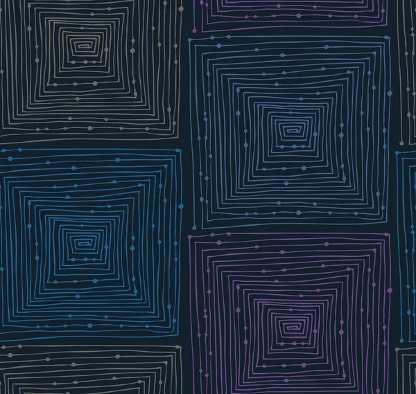 Naadloze geometrische patroon. verrekening structuur. abstract patroon — Stockvector