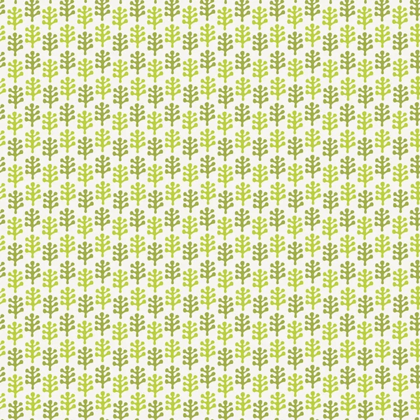 Textura decorativa floral. Padrão verde com folhas decorativas. Abstrato decorativo sem costura fundo — Vetor de Stock
