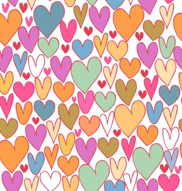 sonsuz parlak soyut aşk desen