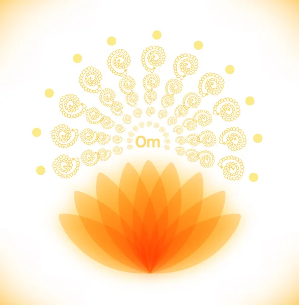 lotus ile parlak görüntü.