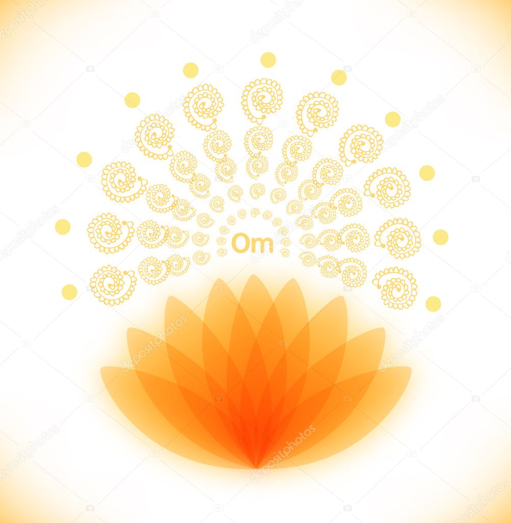 Shiny image with lotus.
