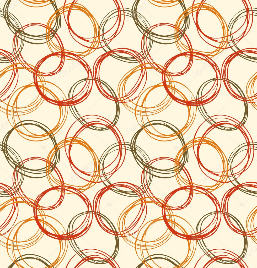 Seamless background with circles.