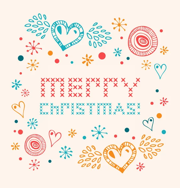 Bannière de filet de Noël . — Image vectorielle