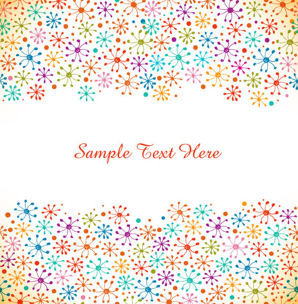 Декоративно-нарисованное знамя
.