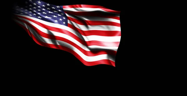 Bandera Los Estados Unidos América — Foto de Stock