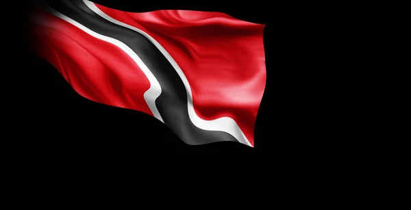 Renderização Uma Bandeira Nacional Tobago — Fotografia de Stock