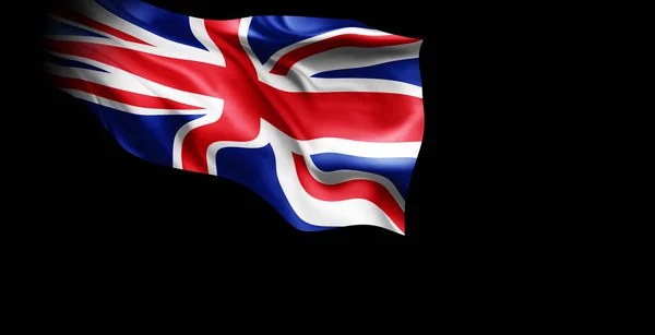 Bandeira Reino Unido Ilustração Vetorial — Fotografia de Stock