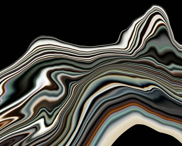 液体のパターンを持つ抽象的な背景 — ストック写真
