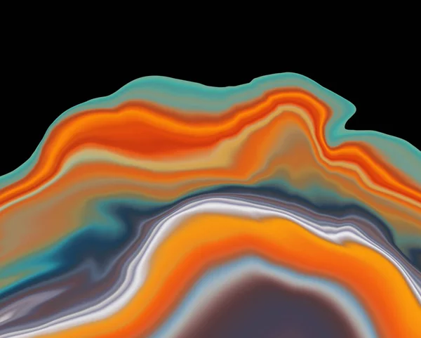 Abstrakter Hintergrund Mit Fließenden Farbmustern — Stockfoto