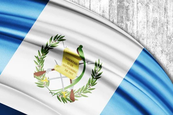 危地马拉挥动国旗 — 图库照片