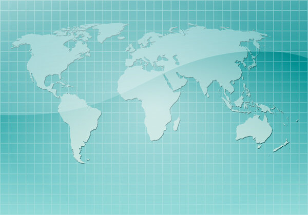 Векторная карта мира
