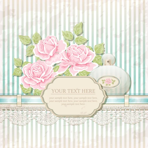 Güllü klasik arkaplan