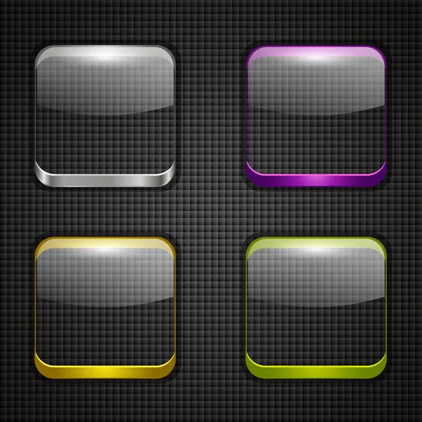 Boutons App — Image vectorielle