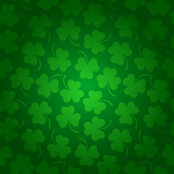 Фон клевера ко Дню Святого Патрика
.