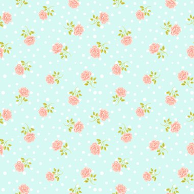 Gül ile sorunsuz duvar kağıdı deseni