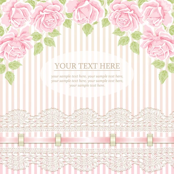 Güllü klasik arkaplan