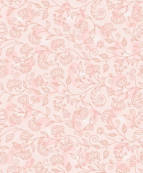 Fondo floral sin costuras — Vector de stock