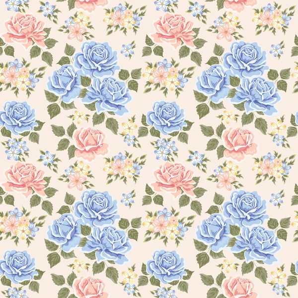 Gül ile sorunsuz duvar kağıdı deseni