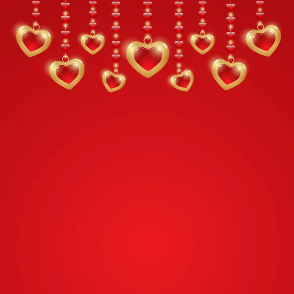 Tarjeta de felicitación día de San Valentín. — Vector de stock
