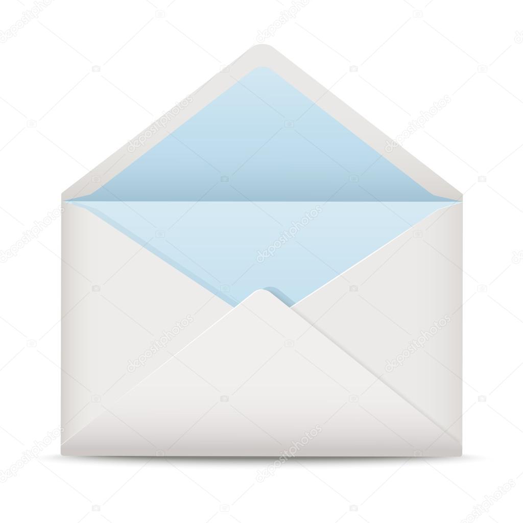White open envelope