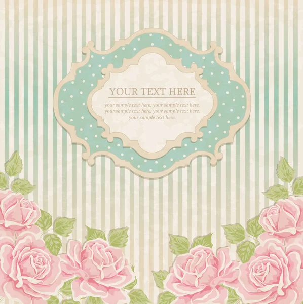 Güllü klasik arkaplan.