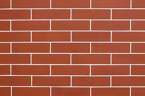 Mur Brique Rouge Texture Fond Brickwork Façade Brique Bâtiment — Photo