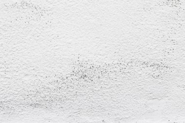 Boş beton duvar beyaz renk arkaplan. Kabartmalı duvar dokusu