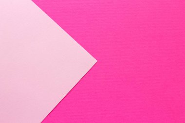 Tasarım için açık pembe ve koyu renkli pastel kağıt arka plan.
