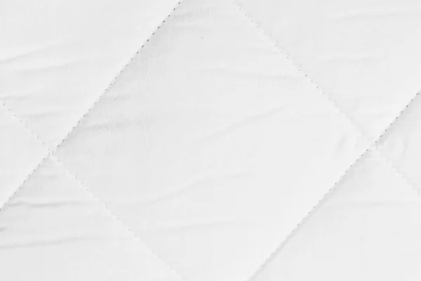 Quilted Texture White Fabric Orthopedic Mattress — Stock Photo, Image