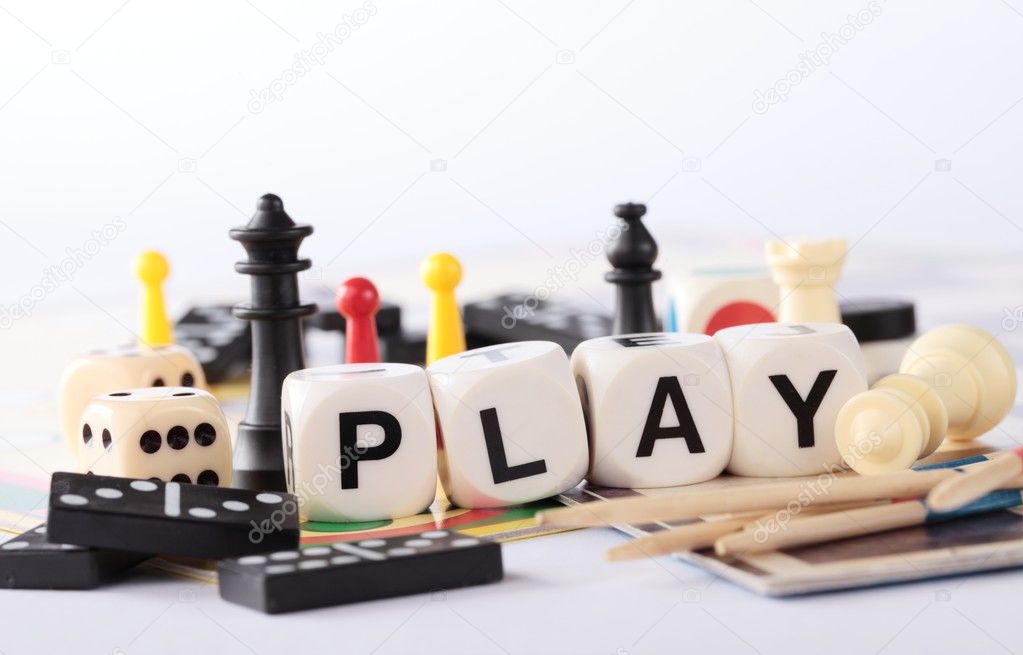 Detail of board games