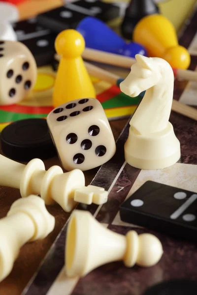 Detail of board games — Stock Photo, Image
