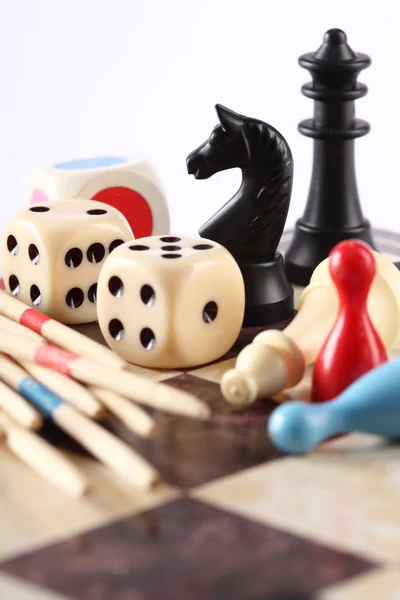 Detail of board games — Stock Photo, Image