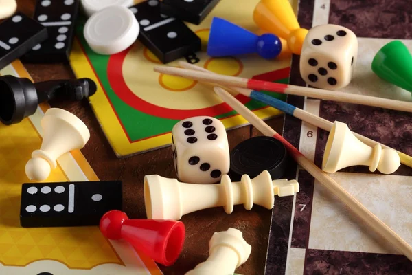 Detail of board games — Stock Photo, Image