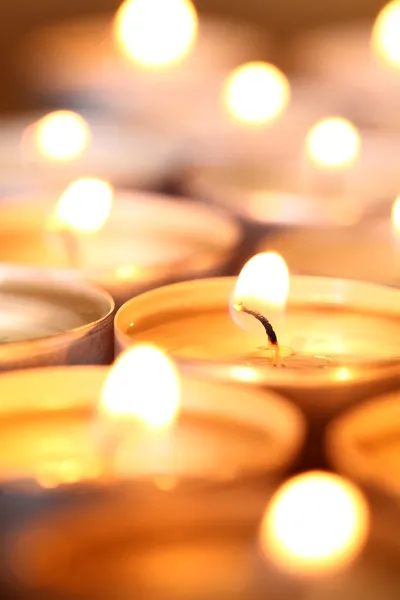 Candles close-up — Stock Photo, Image