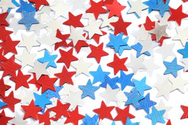 kırmızı, beyaz ve mavi yıldız