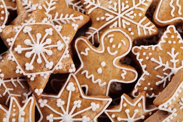 Galletas de jengibre de Navidad —  Fotos de Stock