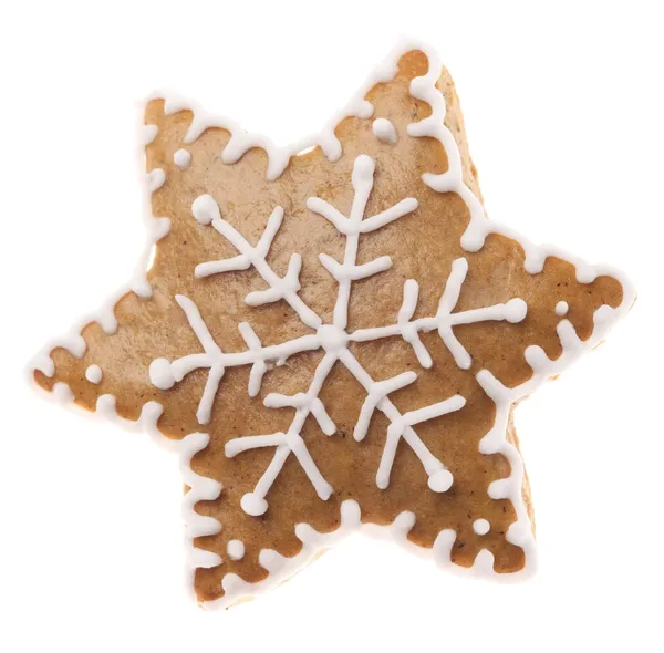 Christmas gingerbread cookie — Stock Photo, Image