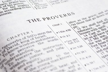 ayrıntı İncil kitap Atasözleri açıldı