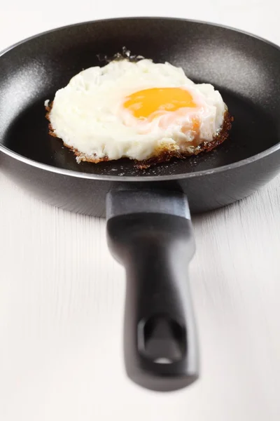 煎锅上的煎蛋 — 图库照片