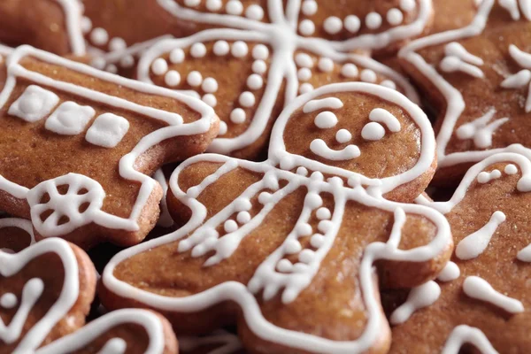 Lebkuchen zu Weihnachten. — Stockfoto